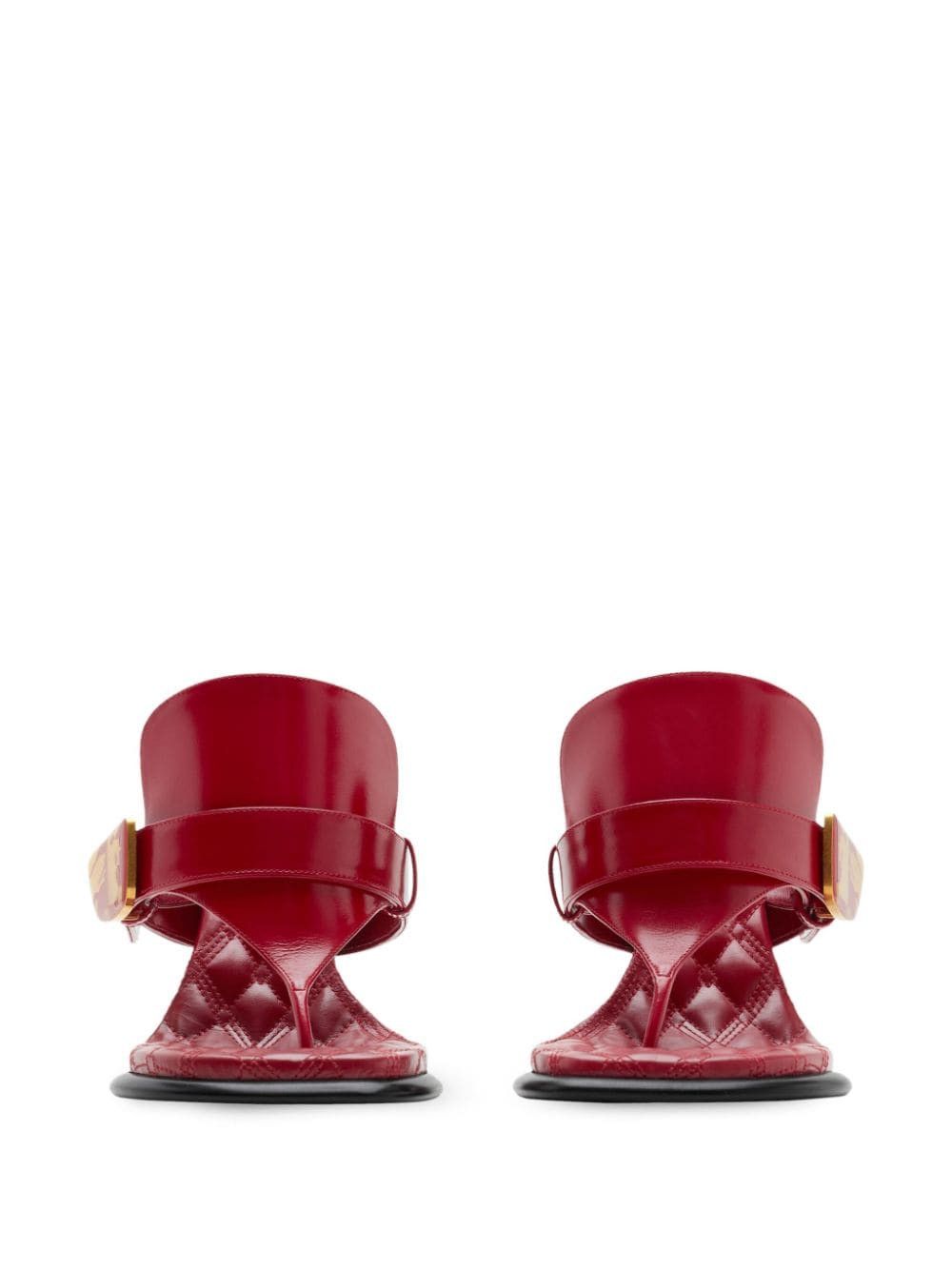 Burberry LEATHER THONG SANDALS Size US 9 / IT 39 - 5 Thumbnail
