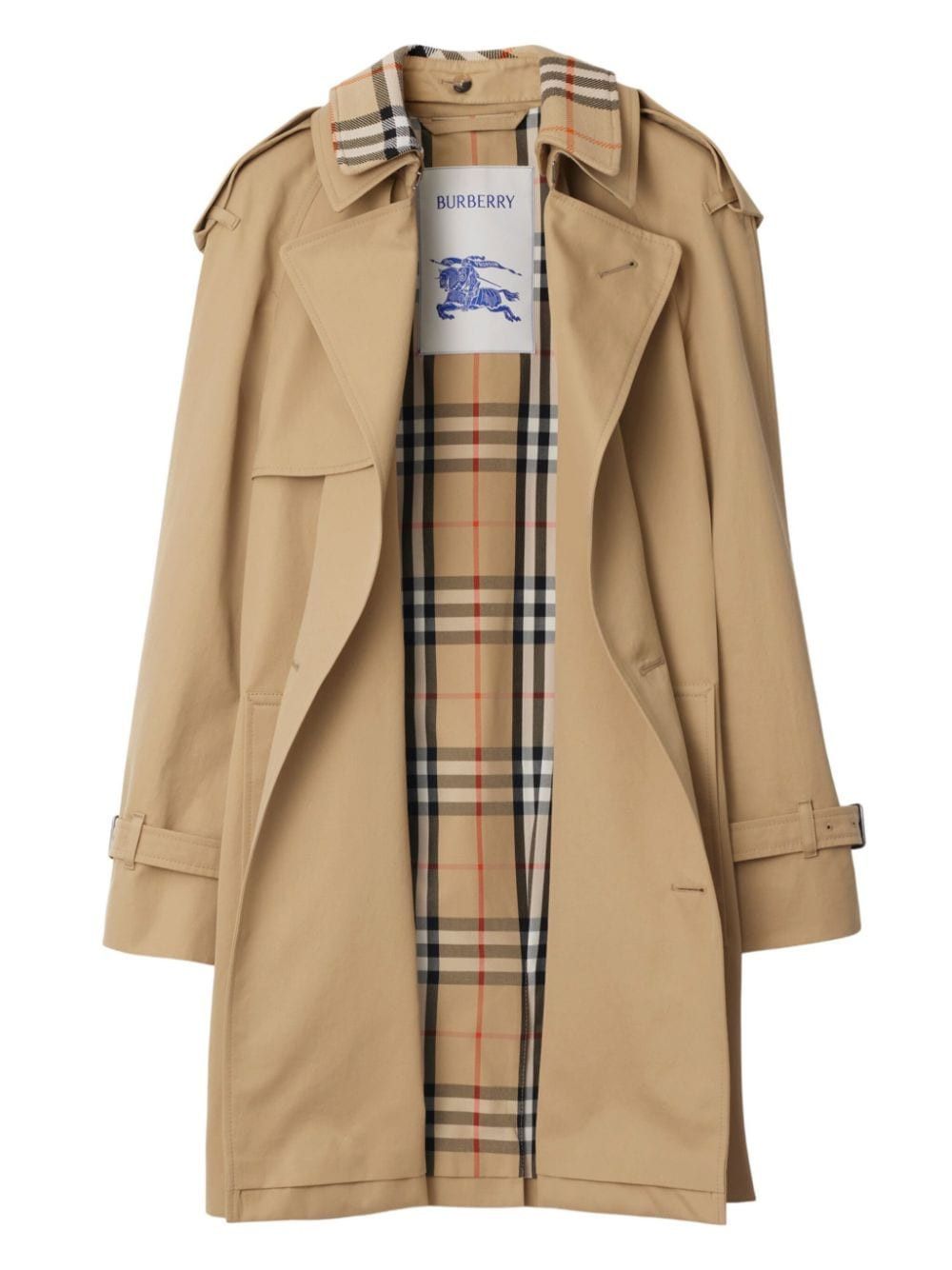 Burberry COTTON TRENCH COAT Size XS / US 0-2 / IT 36-38 - 3 Thumbnail