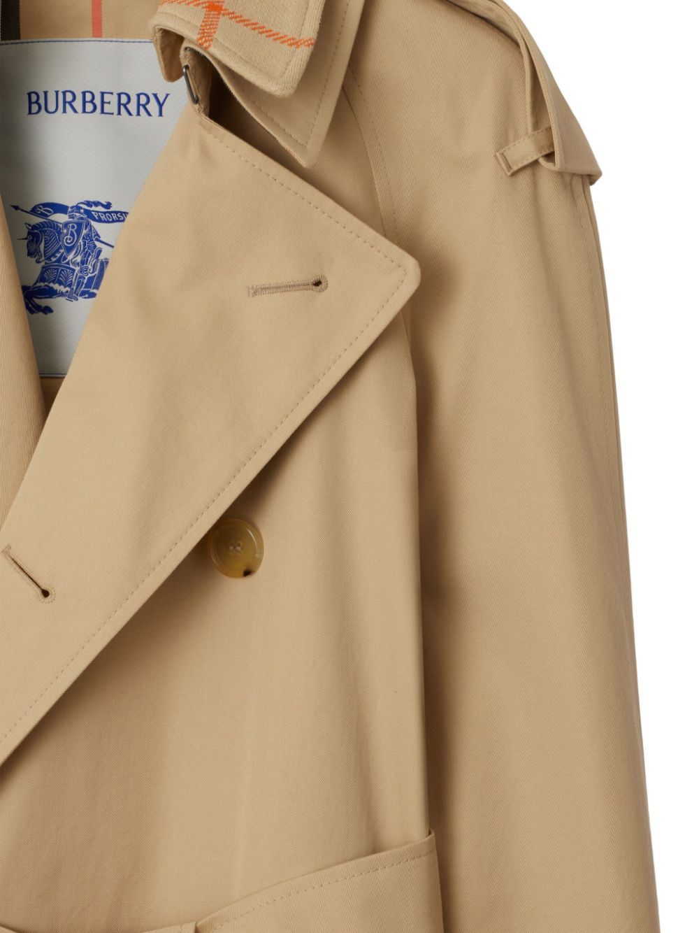 Burberry COTTON TRENCH COAT Size XS / US 0-2 / IT 36-38 - 7 Thumbnail