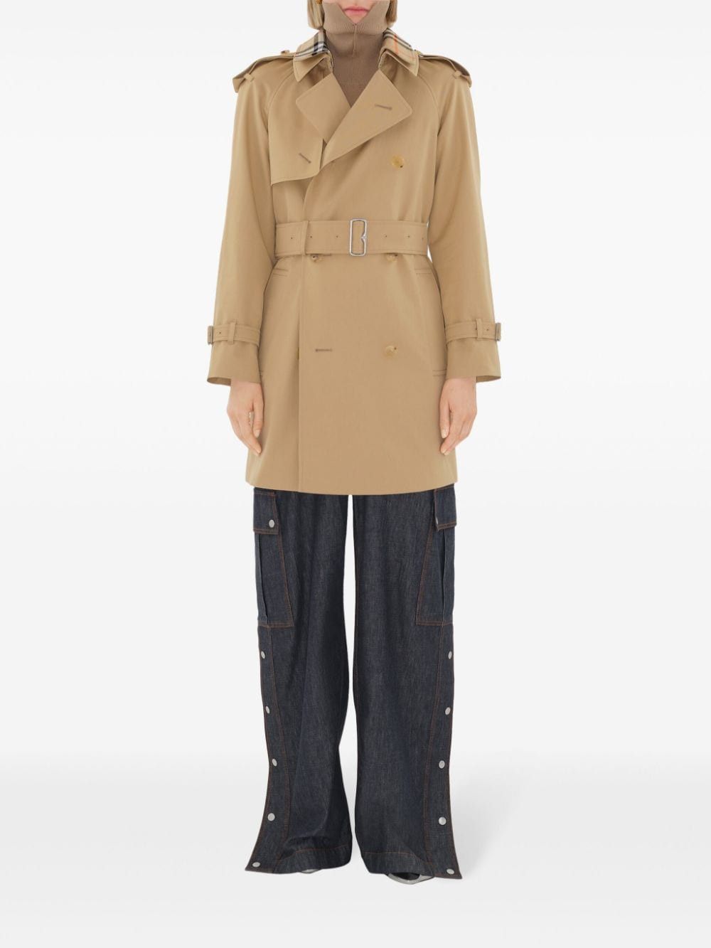 Burberry COTTON TRENCH COAT Size XS / US 0-2 / IT 36-38 - 2 Thumbnail