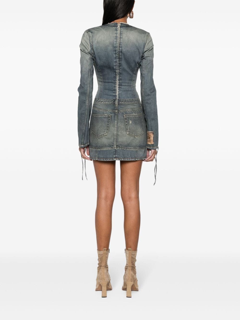 Acne Studios DENIM MINI DRESS | Grailed