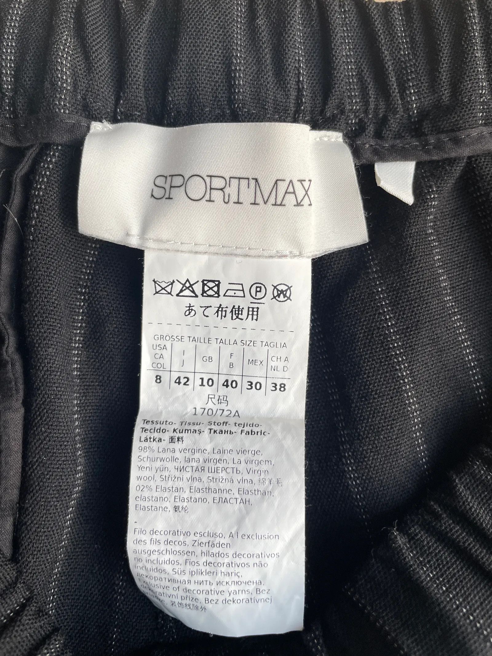 Sportmax Sportmax Pants Size 27" / US 4 / IT 40 - 2 Thumbnail