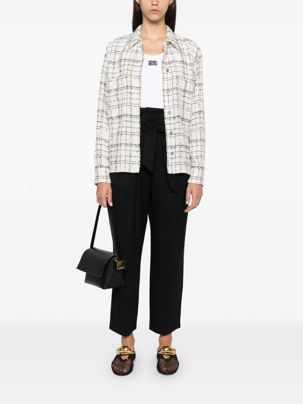 Iro ARRISON WOOL TROUSERS Size 26" / US 2 / IT 38 - 4 Thumbnail