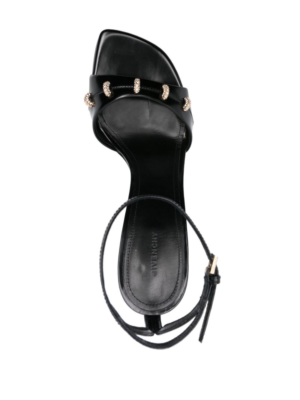 Givenchy STITCH LEATHER SANDALS Size US 6 / IT 36 - 3 Thumbnail
