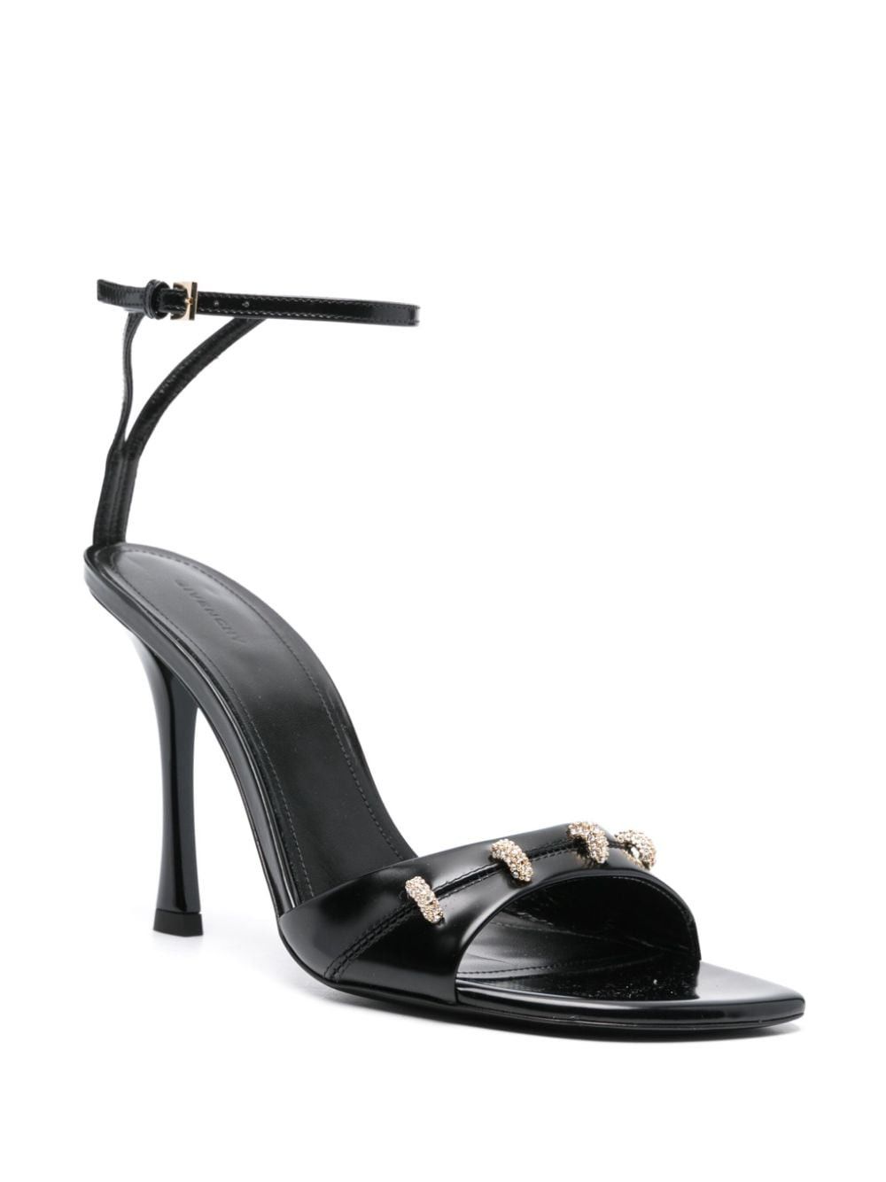 Givenchy STITCH LEATHER SANDALS Size US 6 / IT 36 - 4 Thumbnail