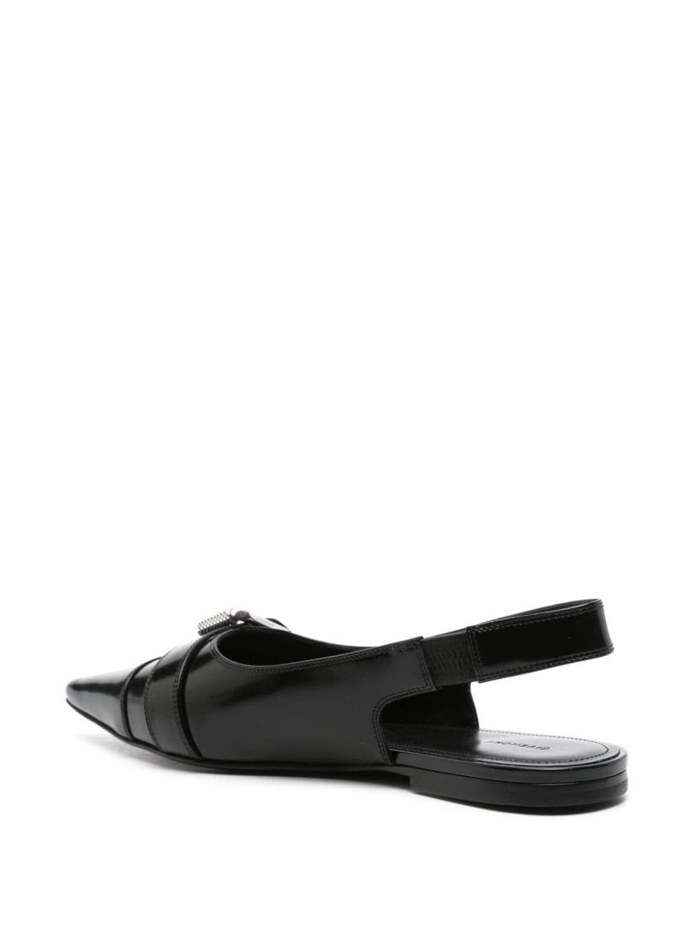 Givenchy VOYOU LEATHER SLINGBACK FLATS Size US 8 / IT 38 - 3 Thumbnail