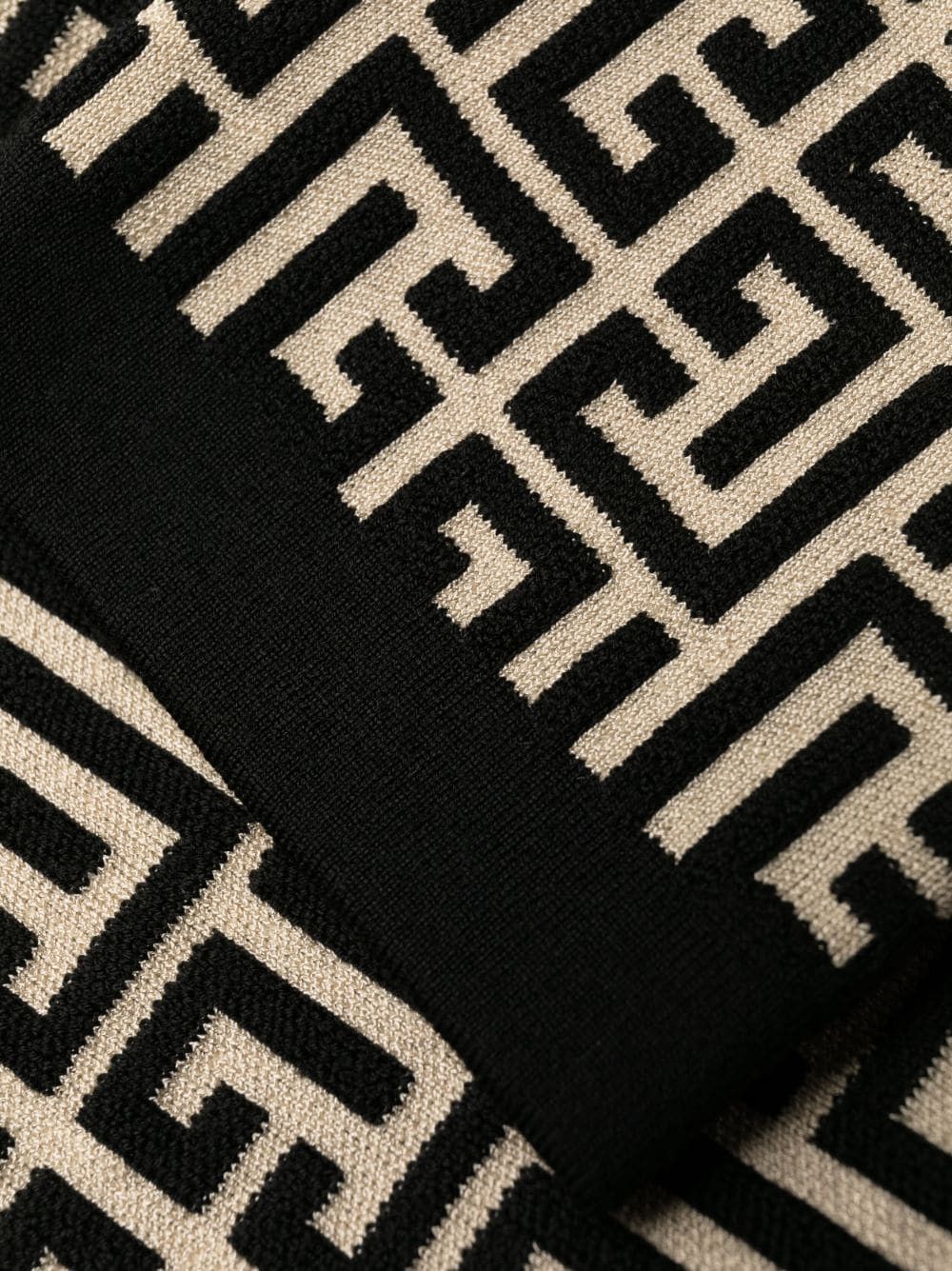 Balmain MONOGRAM KNIT SHORT DRESS Size S / US 4 / IT 40 - 6 Thumbnail