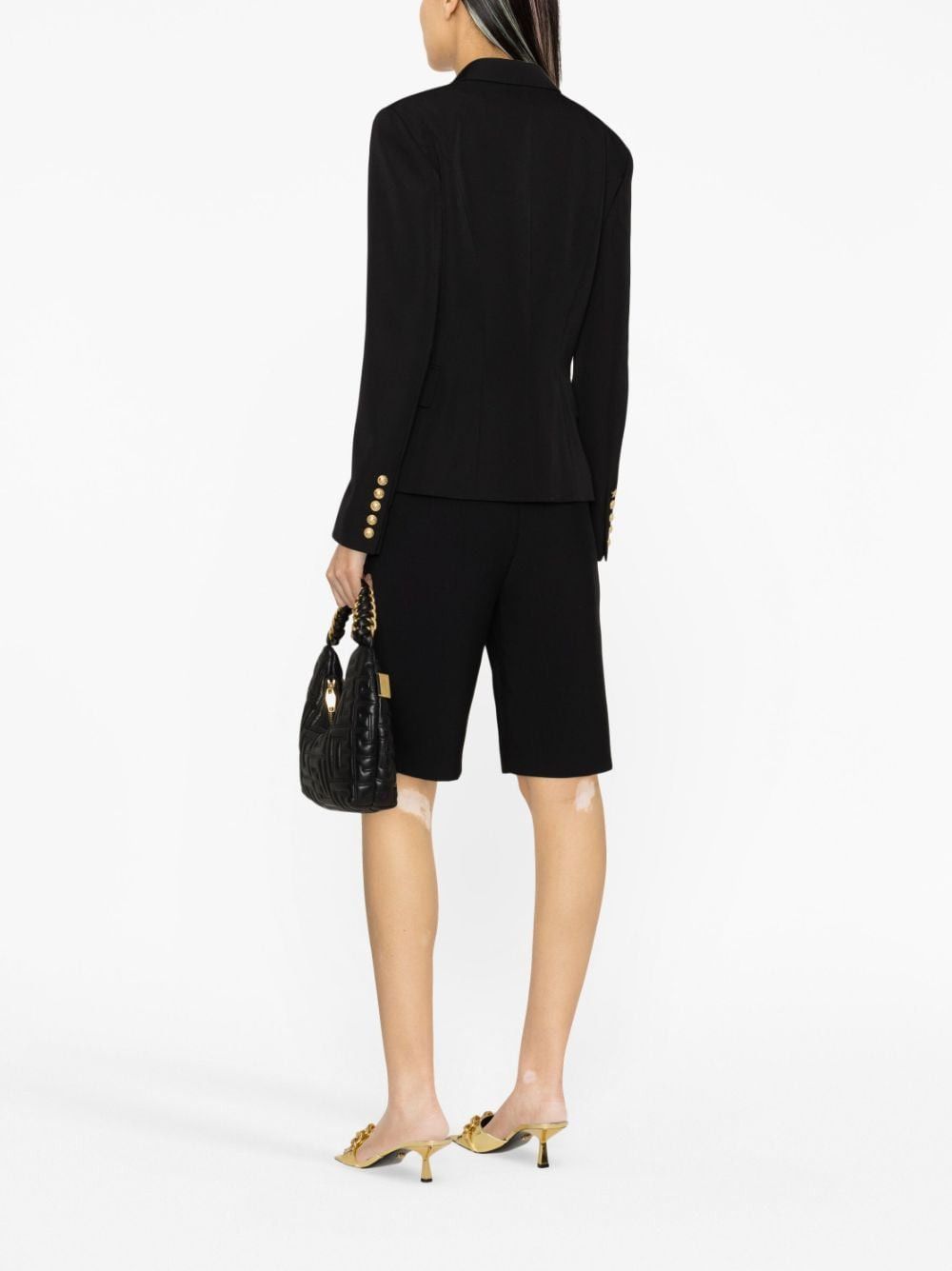 Balmain WOOL DOUBLE-BREASTED JACKET Size S / US 4 / IT 40 - 3 Thumbnail