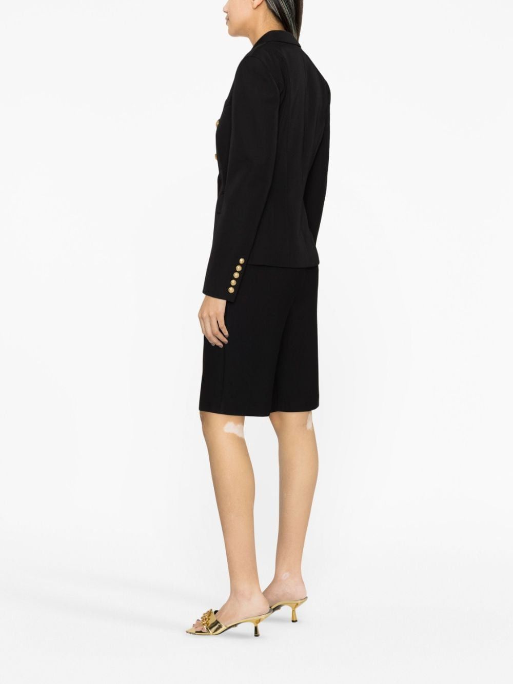 Balmain WOOL DOUBLE-BREASTED JACKET Size S / US 4 / IT 40 - 2 Thumbnail