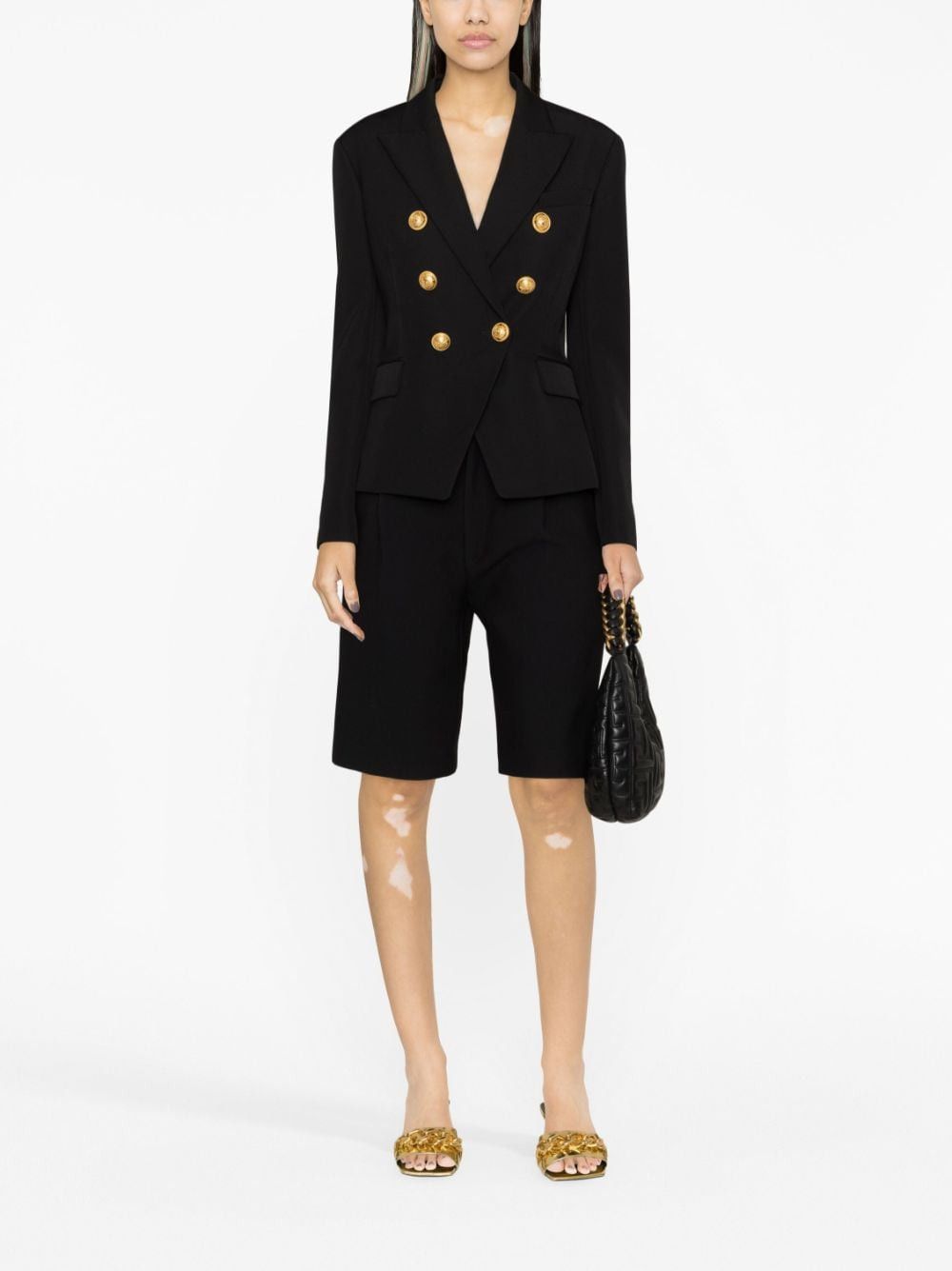 Balmain WOOL DOUBLE-BREASTED JACKET Size S / US 4 / IT 40 - 4 Thumbnail