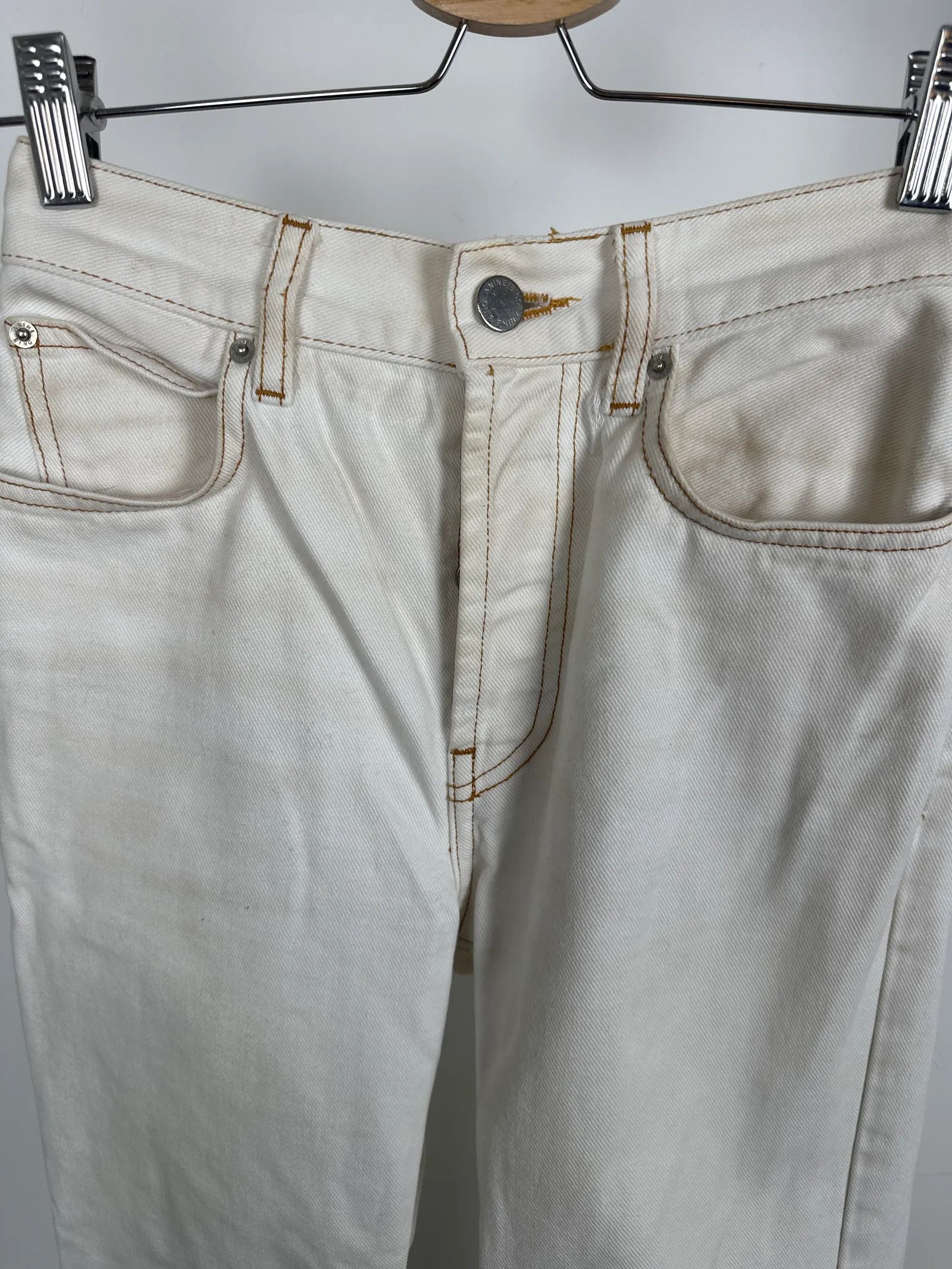 Anine Bing Anine Bing Constrast Stitch Jeans Size 24" / US 00 / IT 34 - 5 Thumbnail