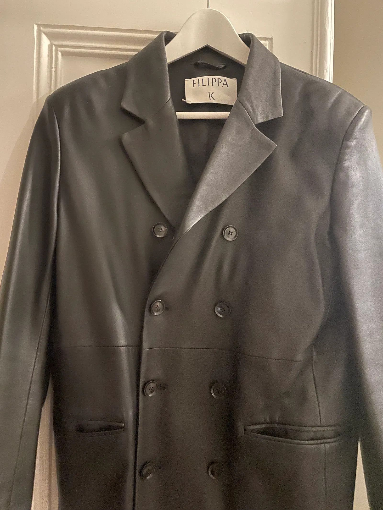 Filippa K Filippa K Leather coat Coat Size XS / US 0-2 / IT 36-38 - 3 Thumbnail