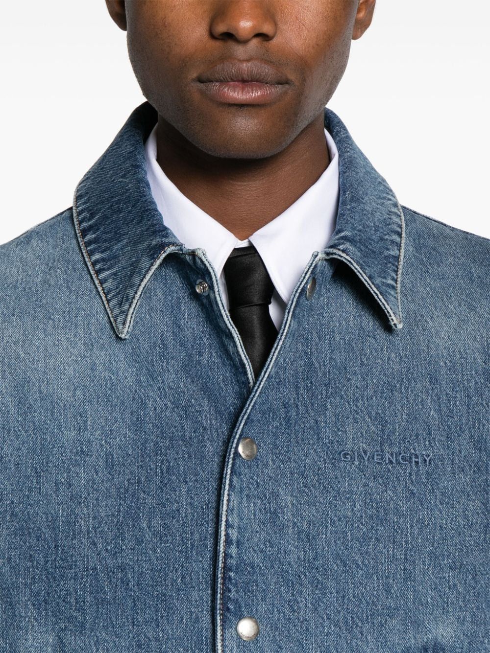 Givenchy DENIM COTTON VEST Size US L / EU 52-54 / 3 - 3 Thumbnail