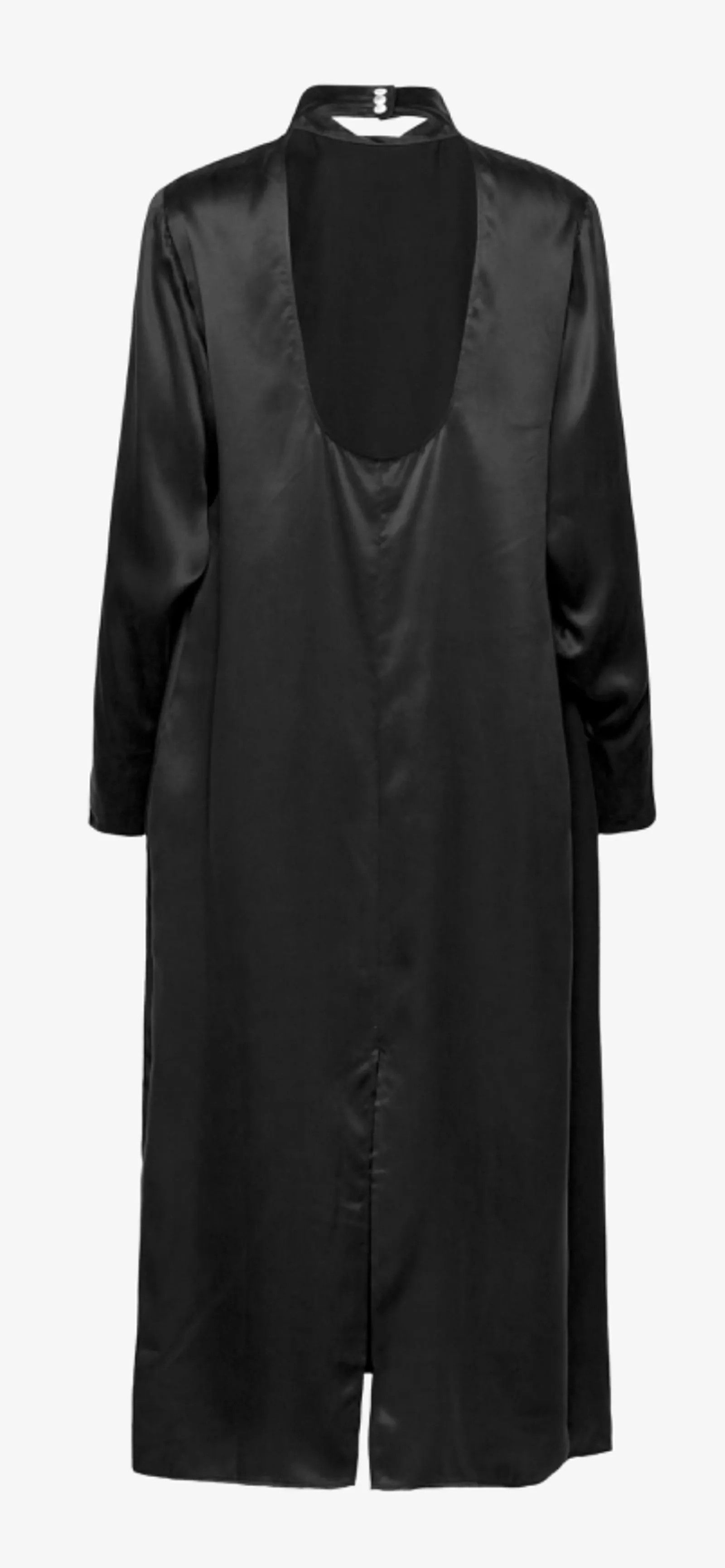 Other House Of Dagmar Sara silk, washed black Dress Size S / US 4 / IT 40 - 5 Thumbnail