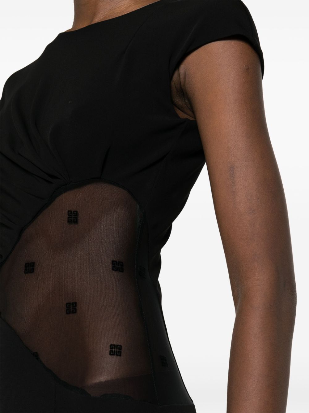 Givenchy LACE CUT-OUT MIDI DRESS Size S / US 4 / IT 40 - 2 Thumbnail