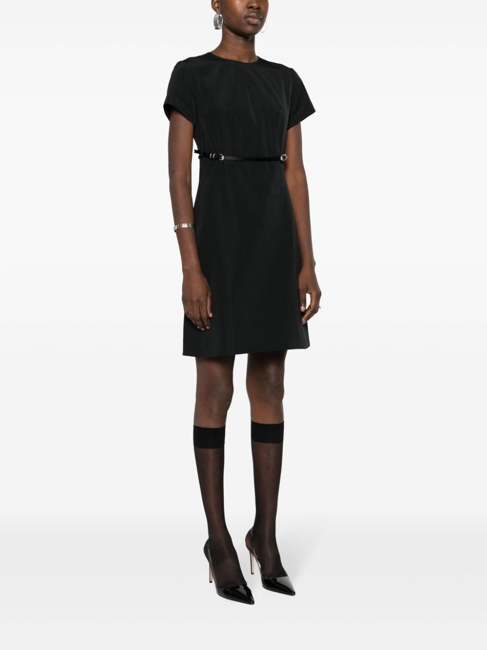 Givenchy VOYOU COTTON BLEND MINI DRESS Size S / US 4 / IT 40 - 4 Thumbnail