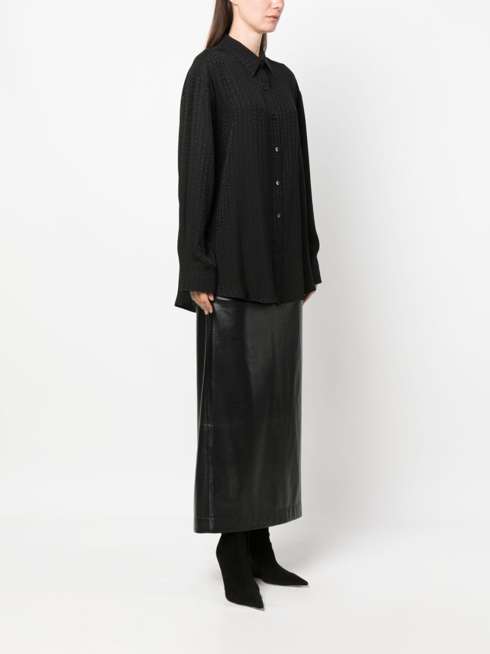 Givenchy SILK OVERSIZED SHIRT Size XS / US 0-2 / IT 36-38 - 2 Thumbnail