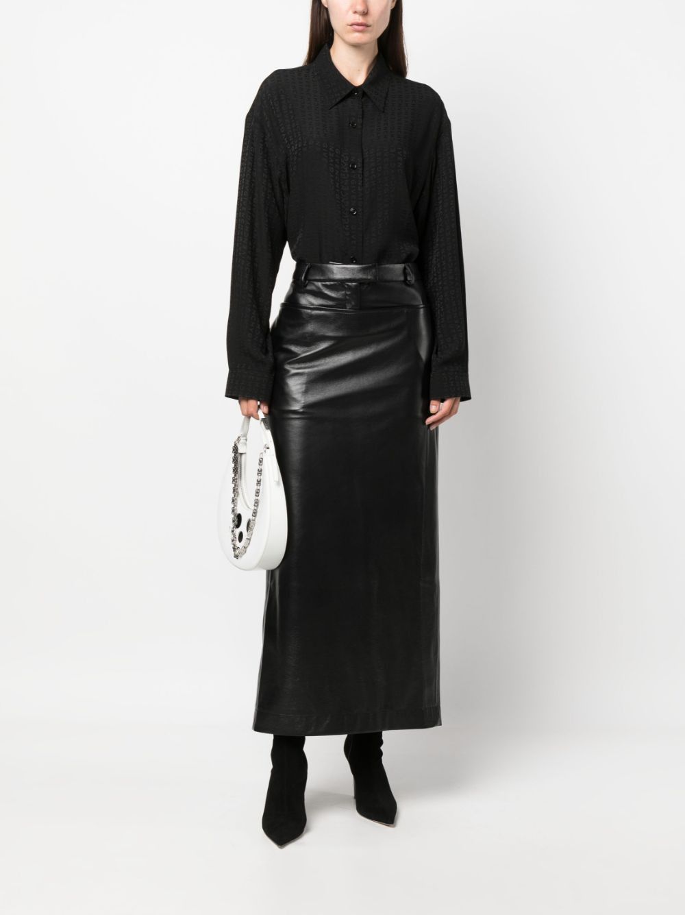 Givenchy SILK OVERSIZED SHIRT Size XS / US 0-2 / IT 36-38 - 5 Thumbnail