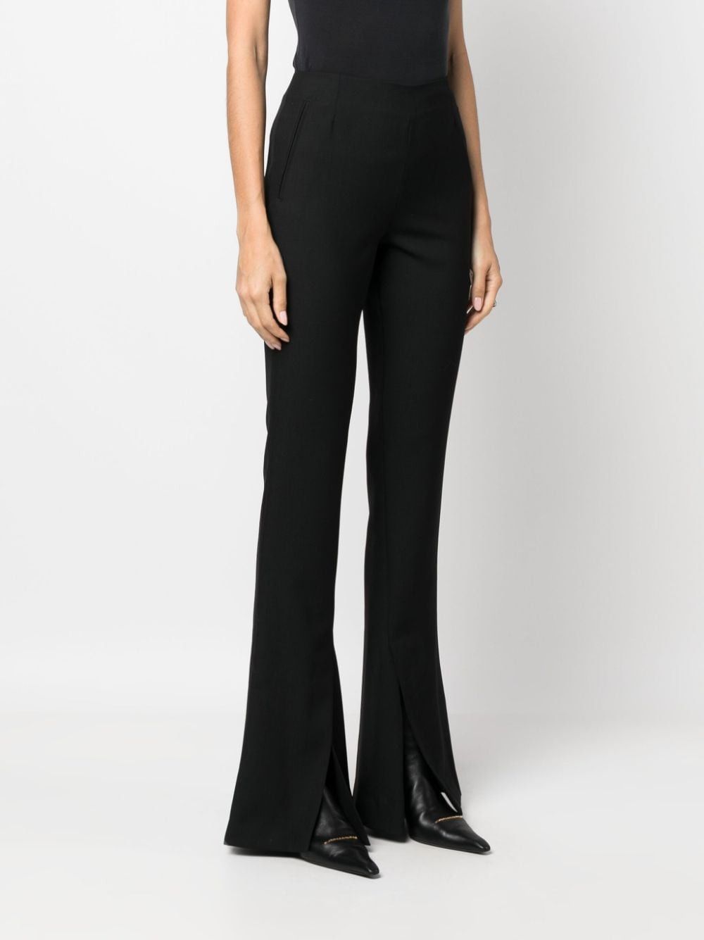 Ambush Design FLARED WOOL TROUSERS Size 27" / US 4 / IT 40 - 5 Thumbnail