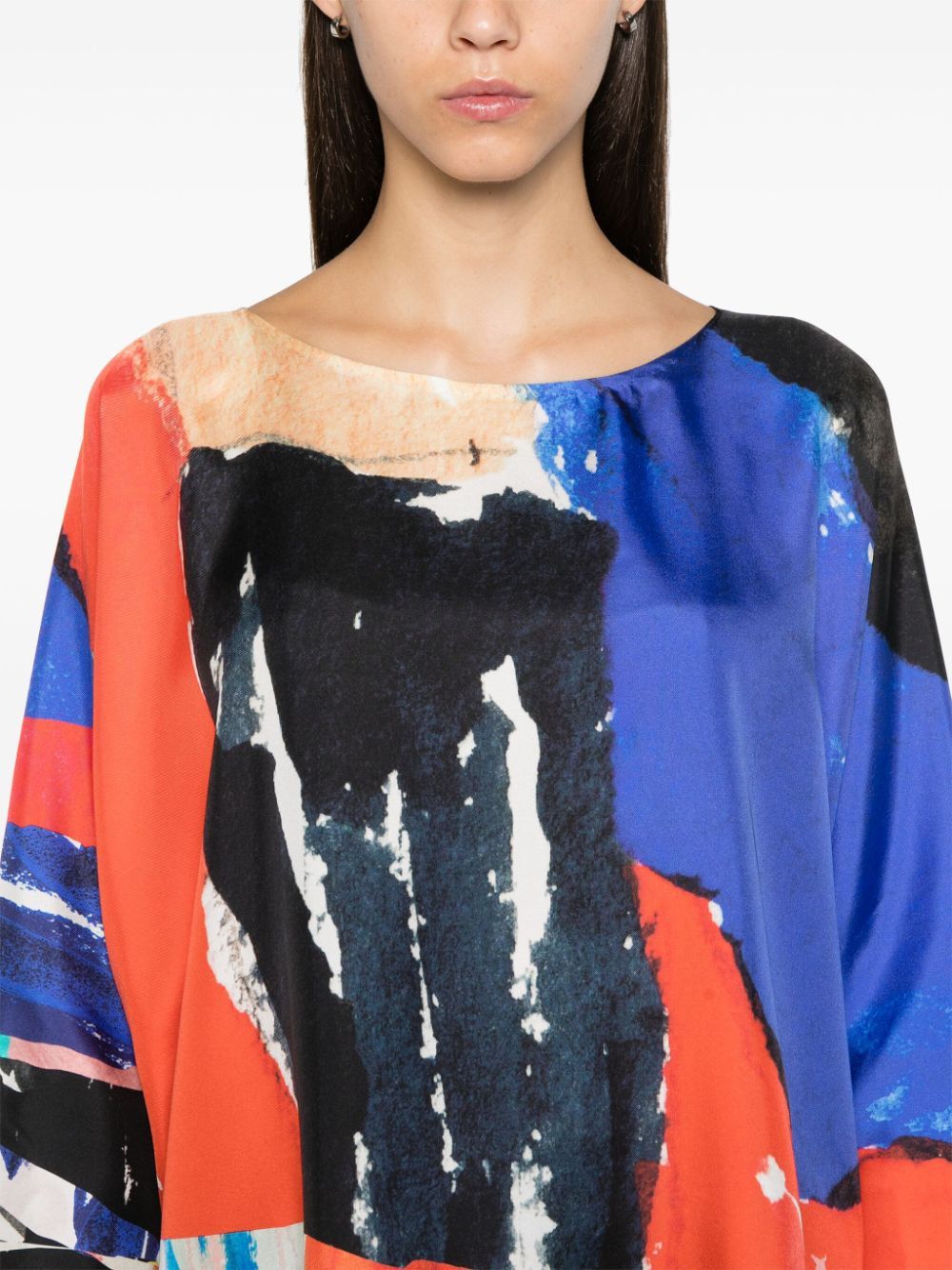 Daniela Gregis PRINTED SILK BLOUSE Size M / US 6-8 / IT 42-44 - 2 Thumbnail