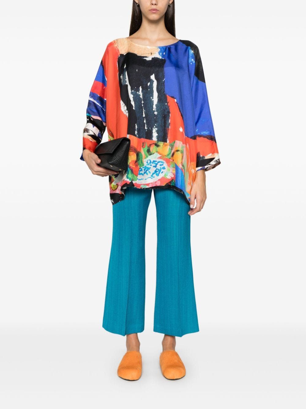 Daniela Gregis PRINTED SILK BLOUSE Size M / US 6-8 / IT 42-44 - 3 Thumbnail