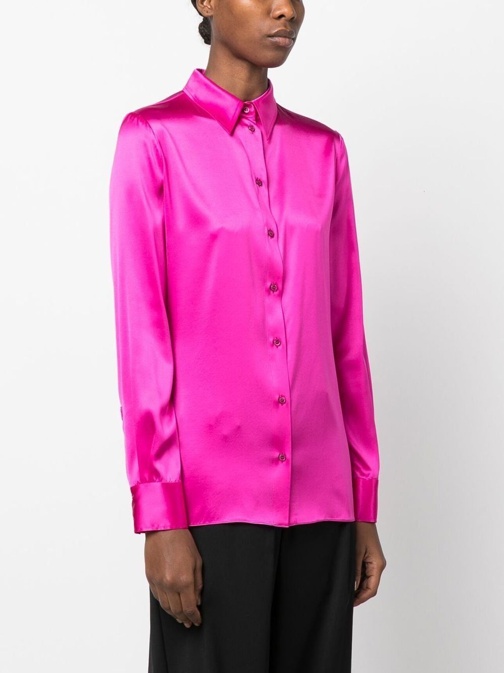 Tom Ford SATIN SHIRT Size S / US 4 / IT 40 - 4 Thumbnail