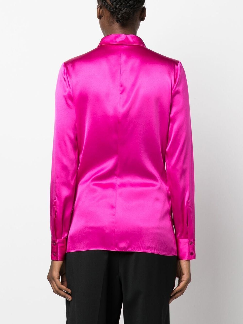 Tom Ford SATIN SHIRT Size S / US 4 / IT 40 - 3 Thumbnail