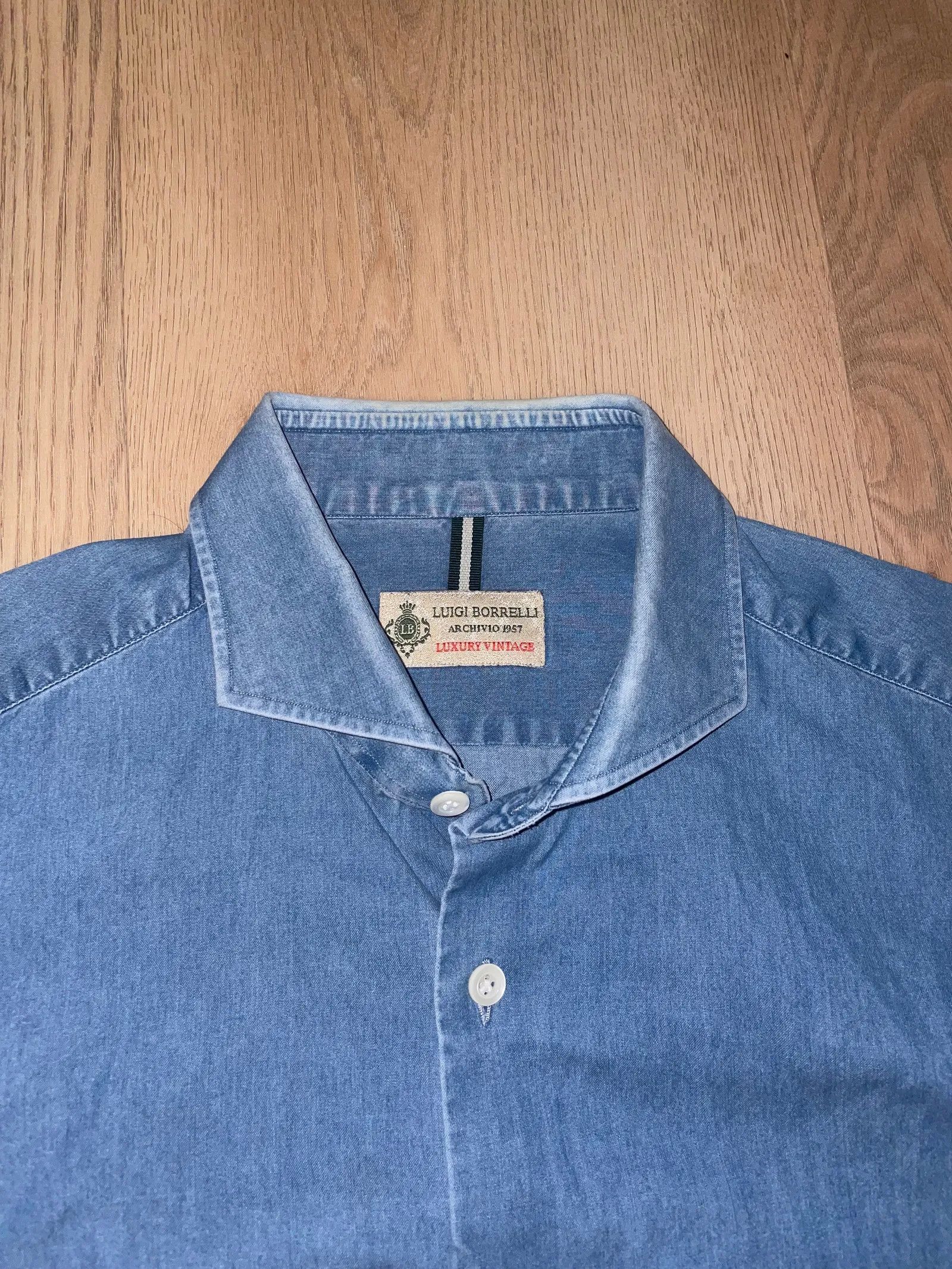 Luigi Borrelli Luigi Borrelli Shirt Size S / US 4 / IT 40 - 2 Thumbnail