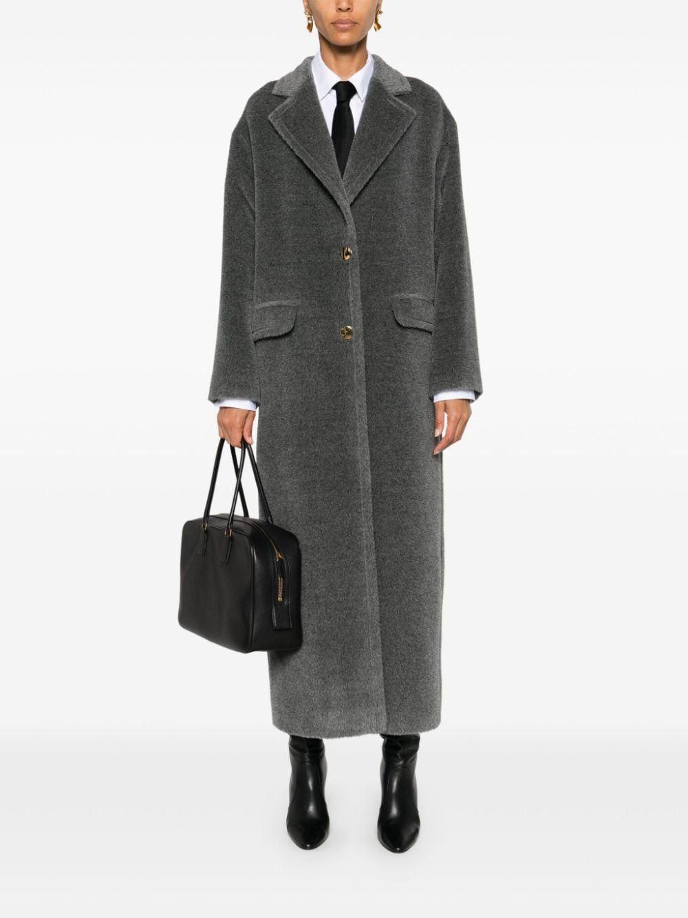 Tagliatore CARINE WOOL SINGLE-BREASTED COAT Size S / US 4 / IT 40 - 3 Thumbnail