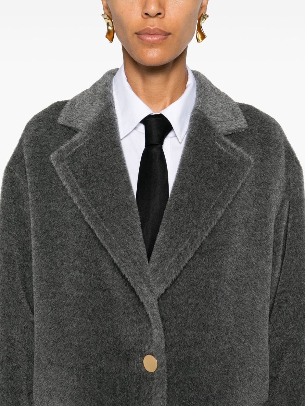 Tagliatore CARINE WOOL SINGLE-BREASTED COAT Size S / US 4 / IT 40 - 2 Thumbnail
