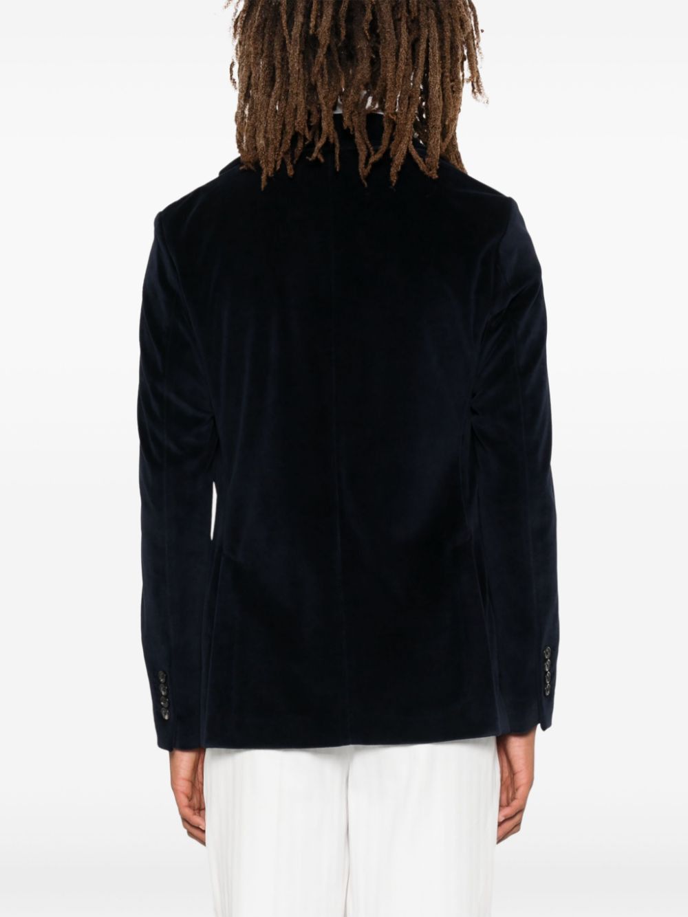 Circolo 1901 VELVET SINGLE-BREASTED JACKET Size US S / EU 44-46 / 1 - 5 Thumbnail