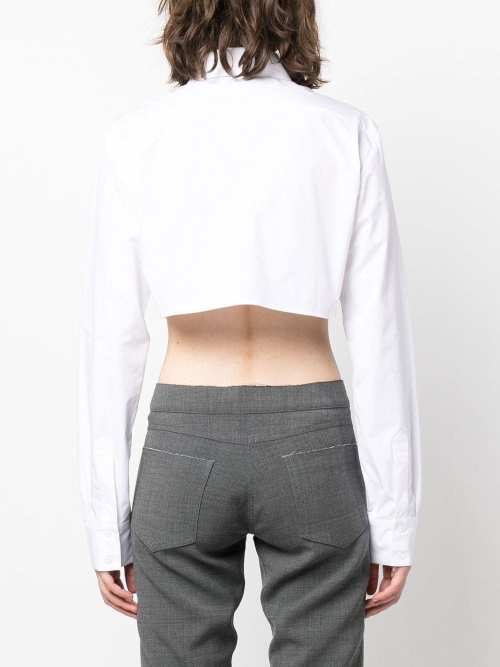Coperni COTTON CROPPED SHIRT Size XS / US 0-2 / IT 36-38 - 5 Thumbnail