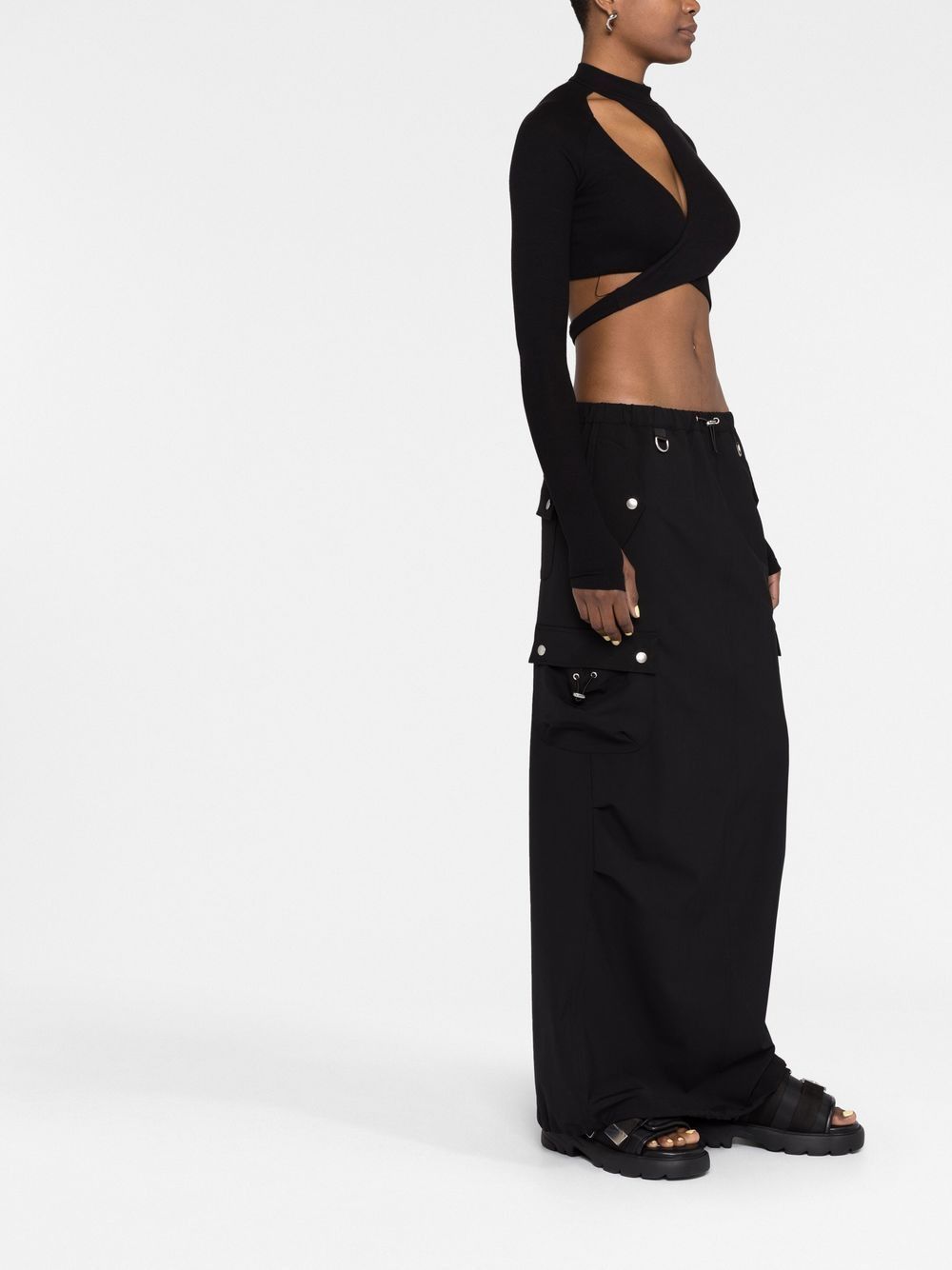 Coperni TAILORED CARGO MAXI SKIRT Size 26" / US 2 / IT 38 - 5 Thumbnail