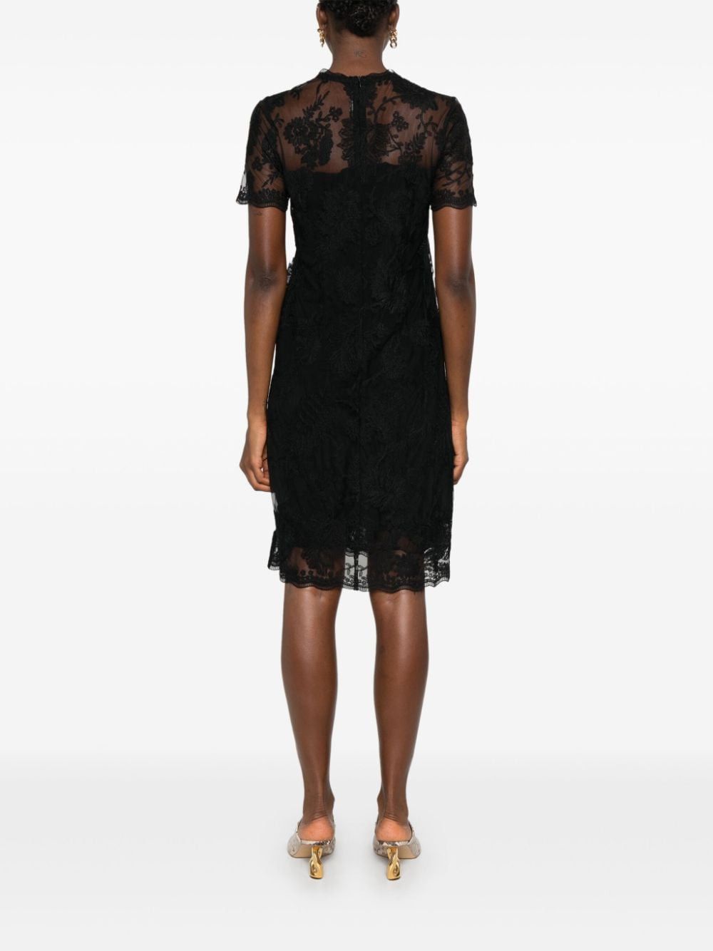 Ermanno Scervino LACE MINI DRESS Size S / US 4 / IT 40 - 3 Thumbnail