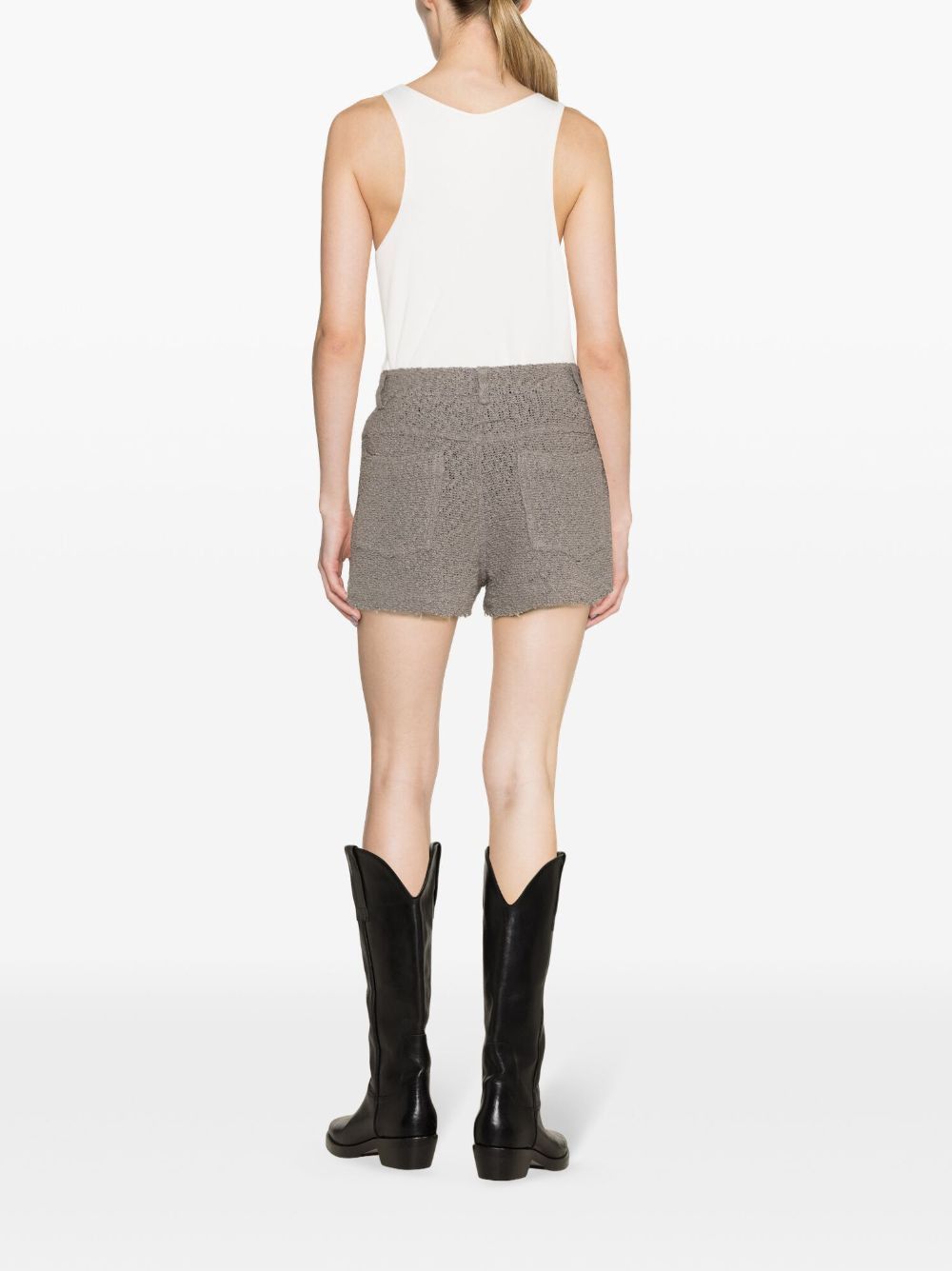 Iro DAPHNA COTTON BLEND SHORTS Size 26" / US 2 / IT 38 - 3 Thumbnail