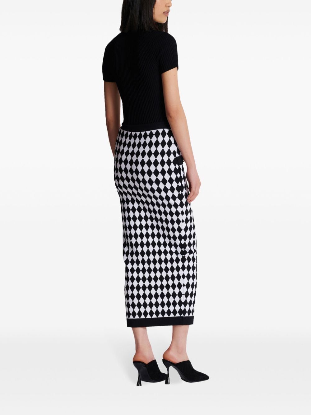 Balmain BUTTONED MIDI SKIRT Size 27" / US 4 / IT 40 - 3 Thumbnail