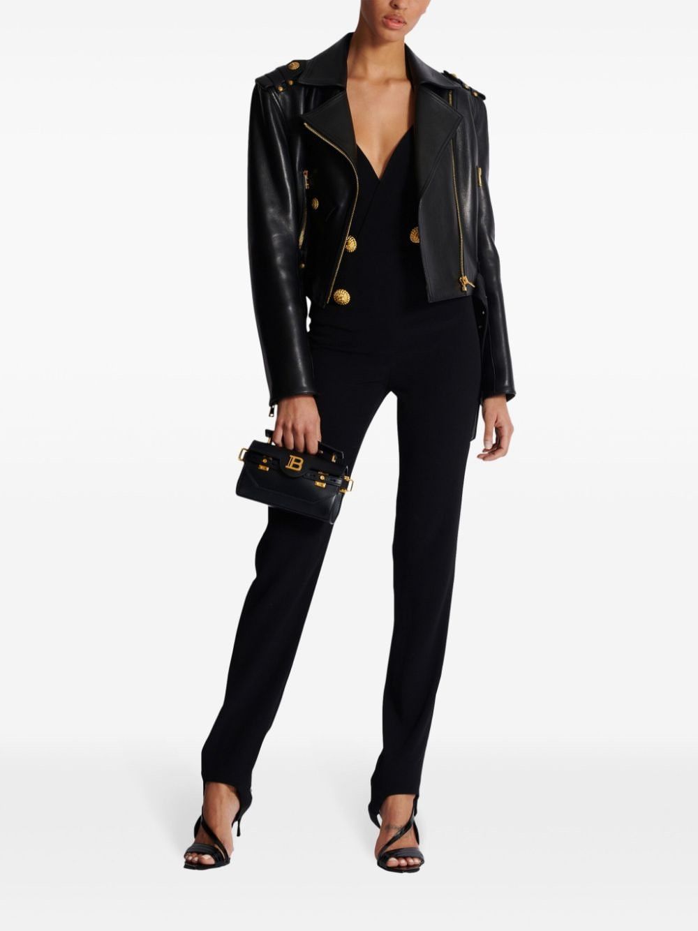 Balmain BUTTONED LONG JUMPSUIT Size S / US 4 / IT 40 - 4 Thumbnail