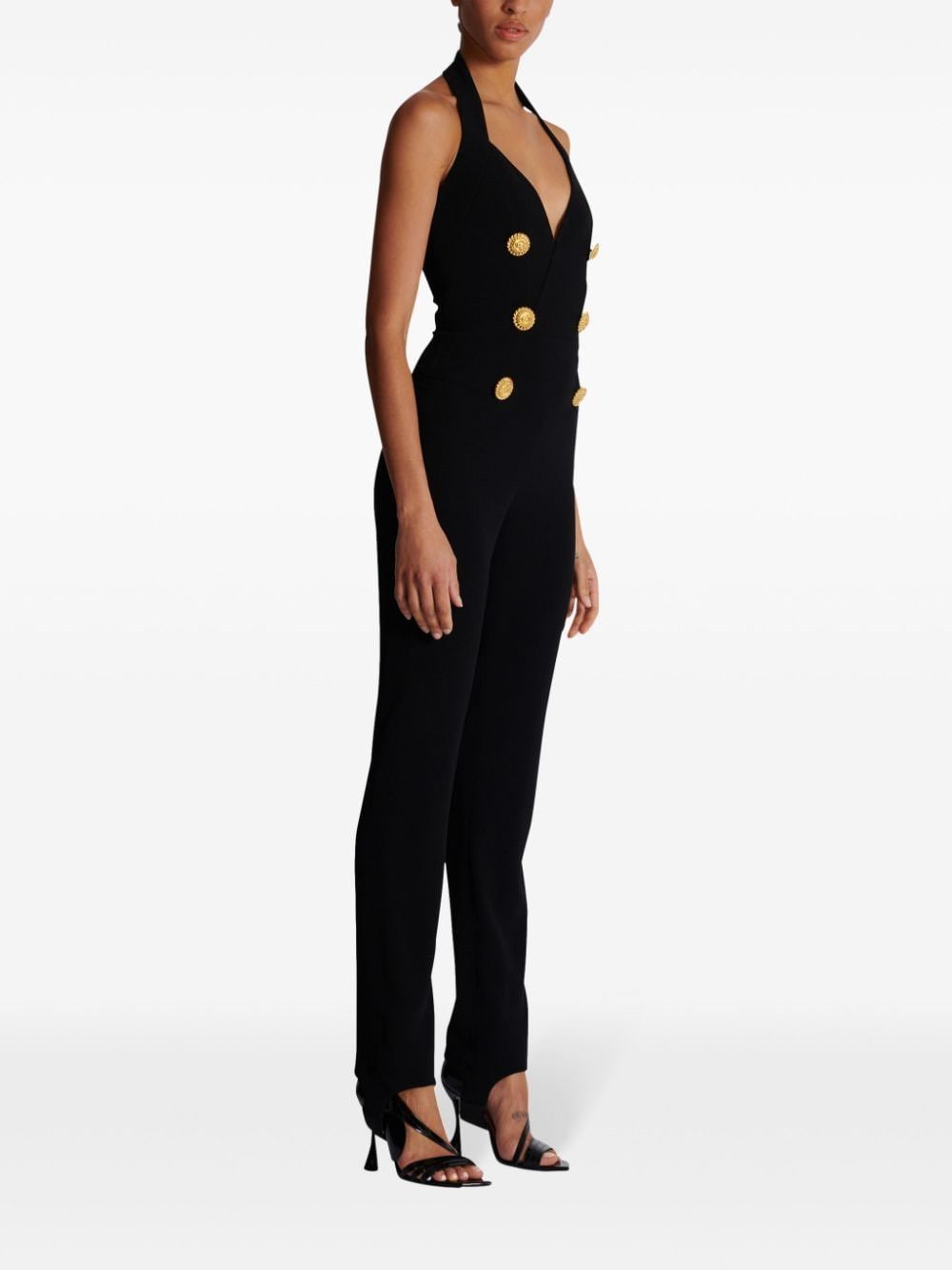 Balmain BUTTONED LONG JUMPSUIT Size S / US 4 / IT 40 - 3 Thumbnail