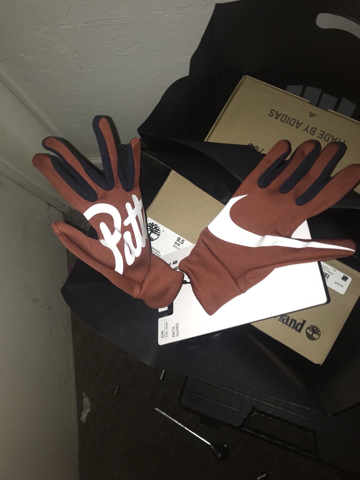 Nike Patta Patta X Nike Red Gloves Grailed