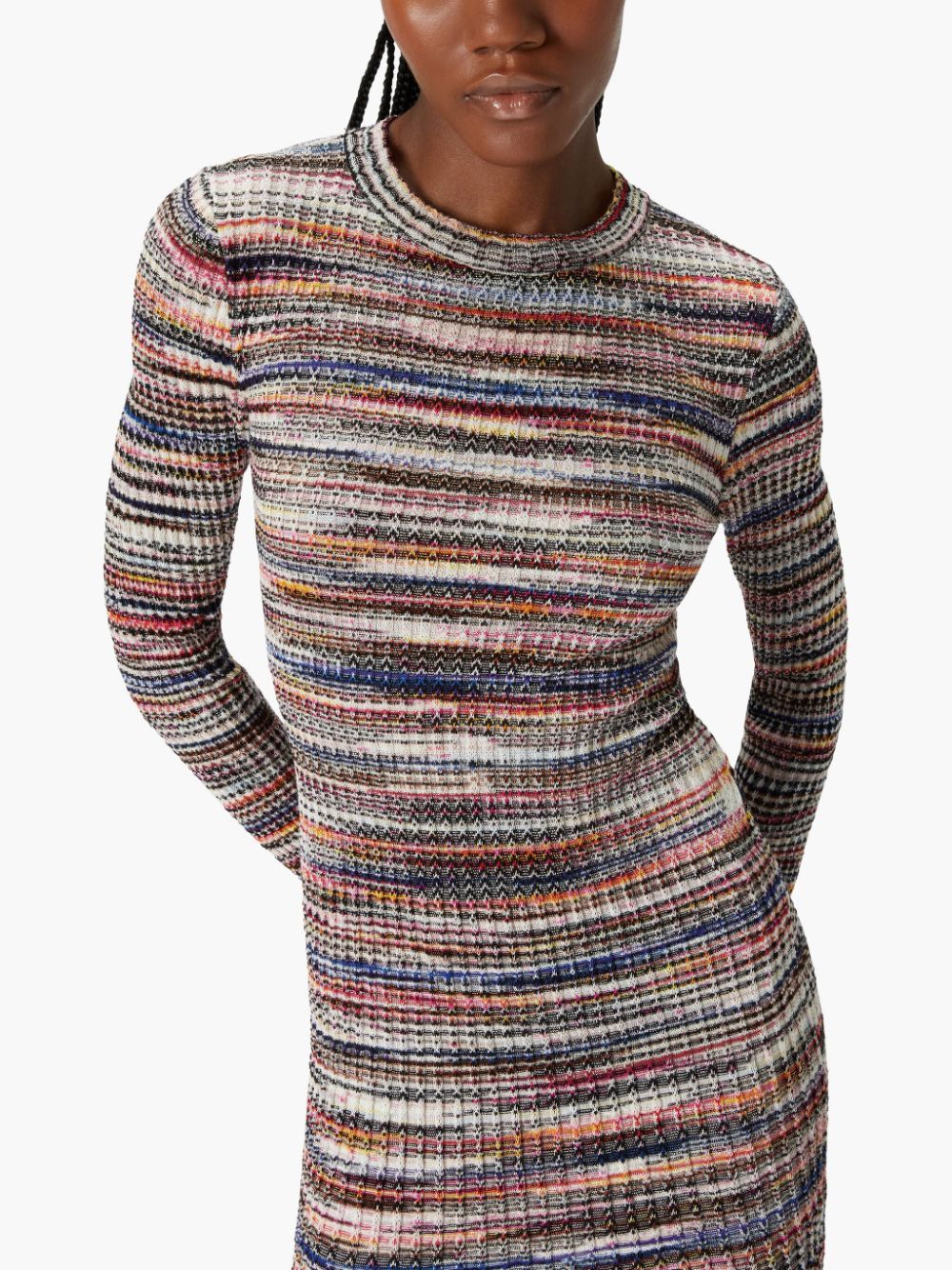 Missoni STRIPED SHORT DRESS Size S / US 4 / IT 40 - 4 Thumbnail