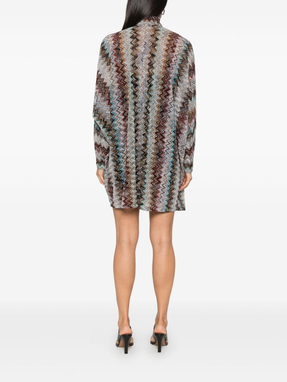 Missoni ZIG ZAG MOTIF SHORT DRESS Size S / US 4 / IT 40 - 4 Thumbnail