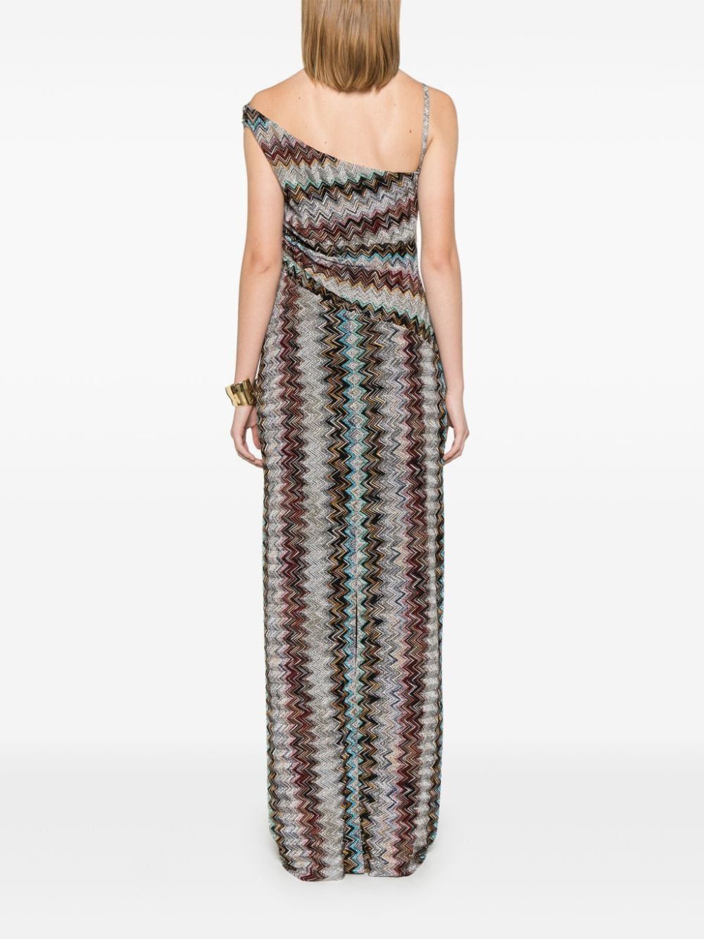Missoni ZIG ZAG MOTIF LONG DRESS Size S / US 4 / IT 40 - 2 Thumbnail