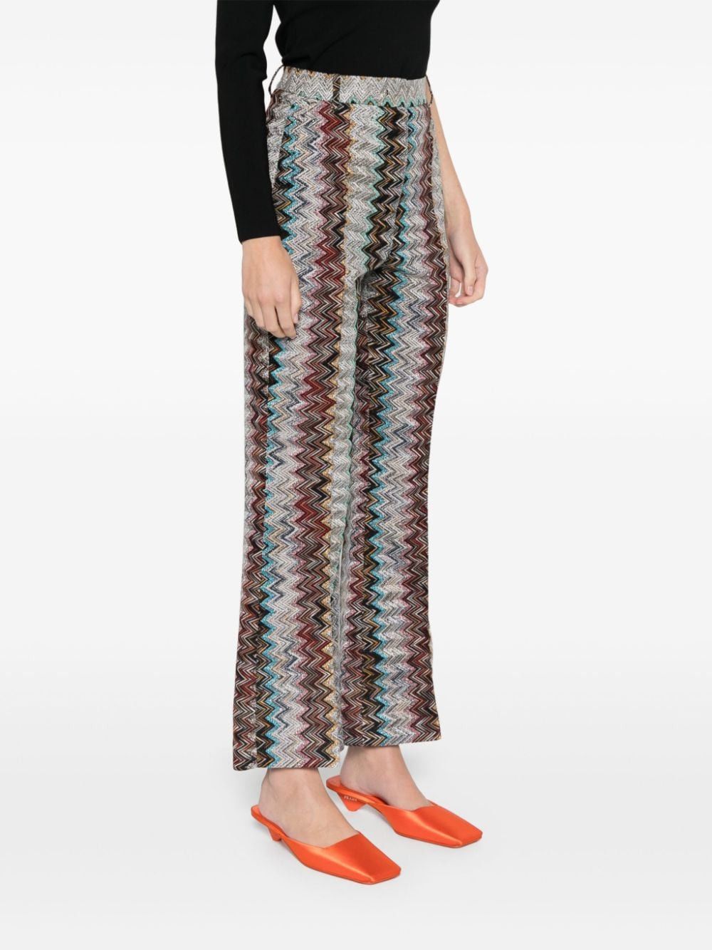 Missoni ZIG ZAG MOTIF TROUSERS Size 27" / US 4 / IT 40 - 2 Thumbnail