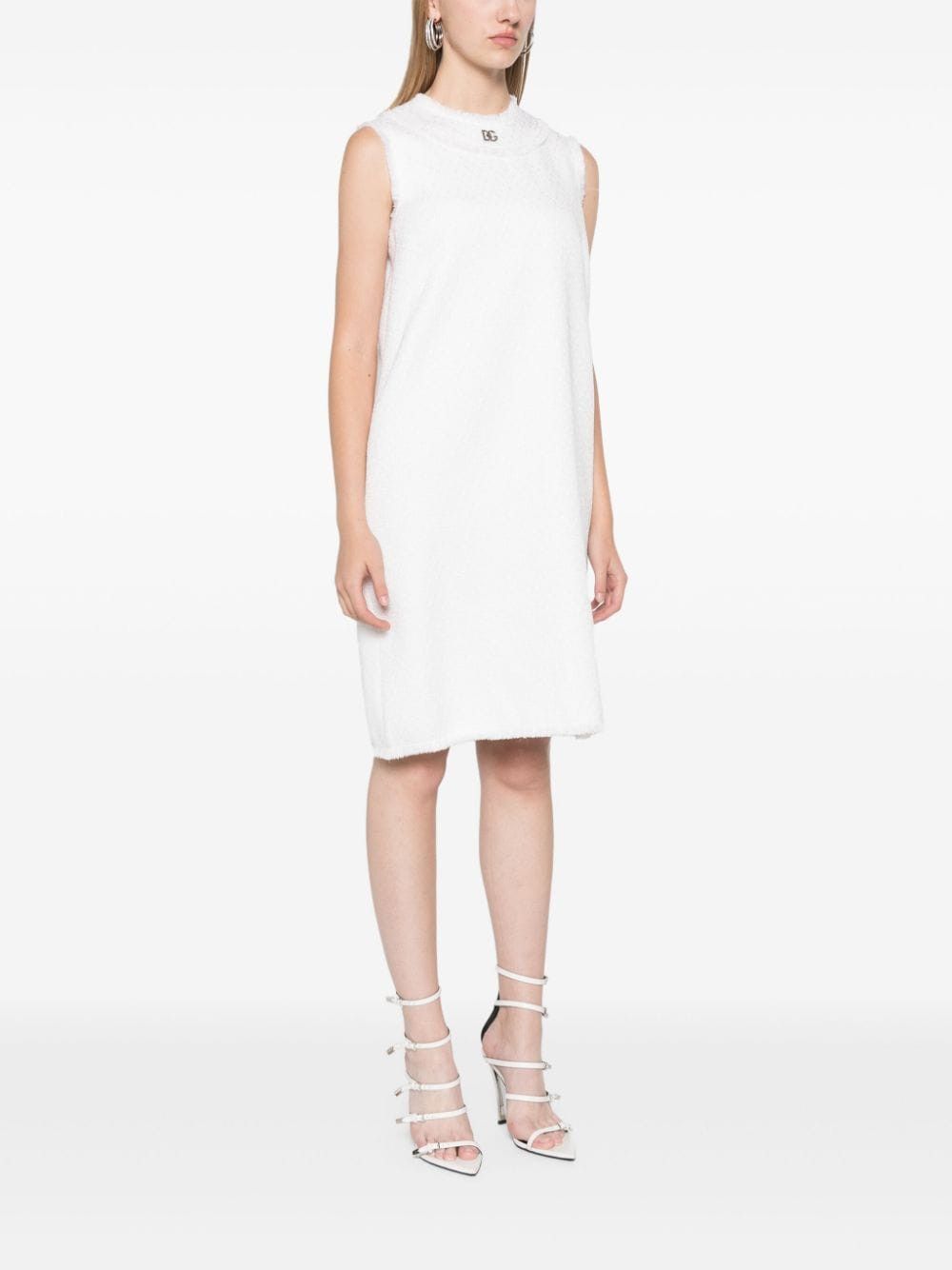 Dolce & Gabbana WOOL MINI DRESS Size S / US 4 / IT 40 - 5 Thumbnail