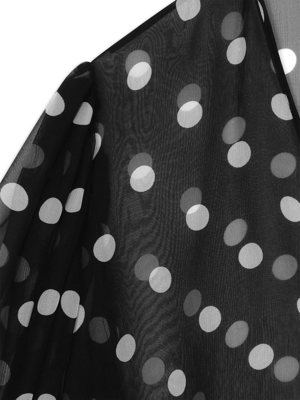 Dolce & Gabbana DOTS PRINT SILK SHIRT Size S / US 4 / IT 40 - 5 Thumbnail