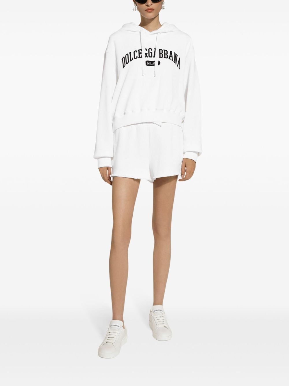 Dolce & Gabbana LOGO COTTON HOODIE Size S / US 4 / IT 40 - 3 Thumbnail