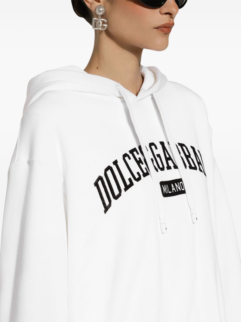Dolce & Gabbana LOGO COTTON HOODIE Size S / US 4 / IT 40 - 2 Thumbnail