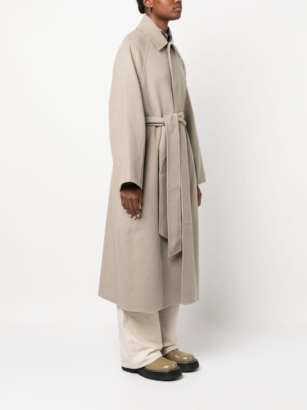AMI CASHMERE AND WOOL BLEND COAT Size XS / US 0-2 / IT 36-38 - 2 Thumbnail