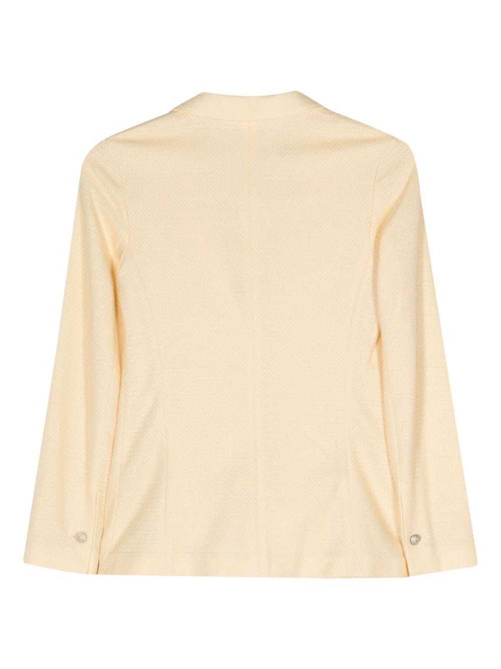 Circolo 1901 LINEN AND COTTON BLEND SINGLE-BREASTED JACKET Size S / US 4 / IT 40 - 2 Thumbnail