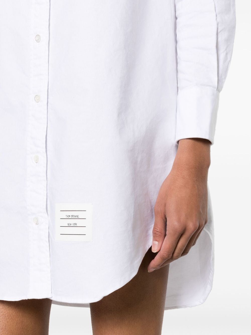 Thom Browne RWB COTTON SHIRT DRESS Size S / US 4 / IT 40 - 4 Thumbnail